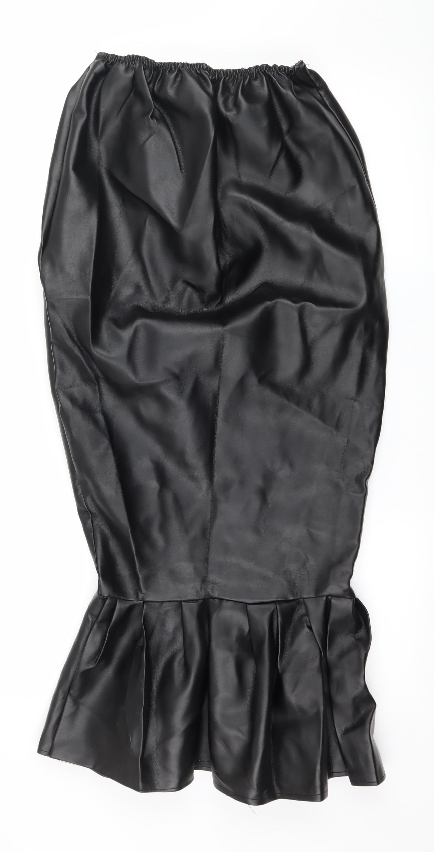 Preworn Womens Black   Straight & Pencil Skirt Size 32 in