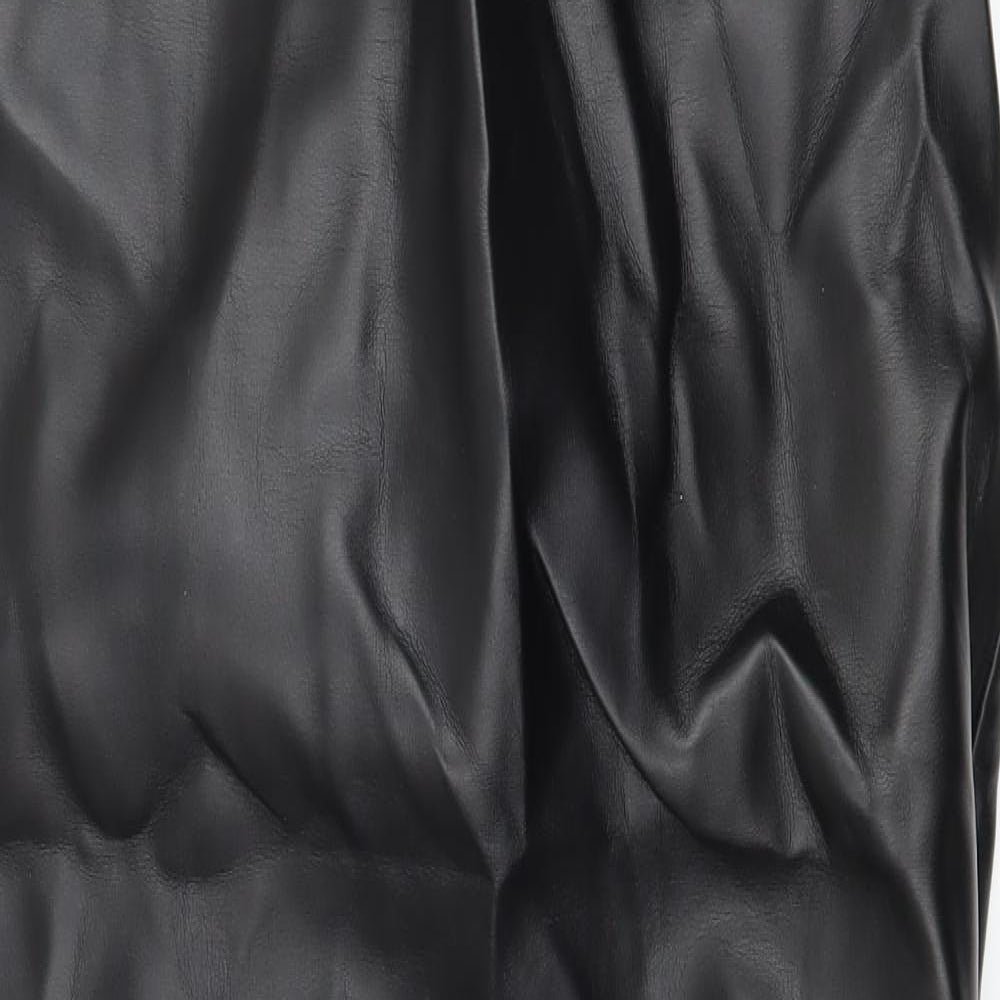 Preworn Womens Black   Straight & Pencil Skirt Size 32 in