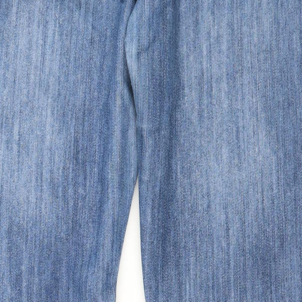 Tammy Womens Blue  Denim Straight Jeans Size 16 L29 in