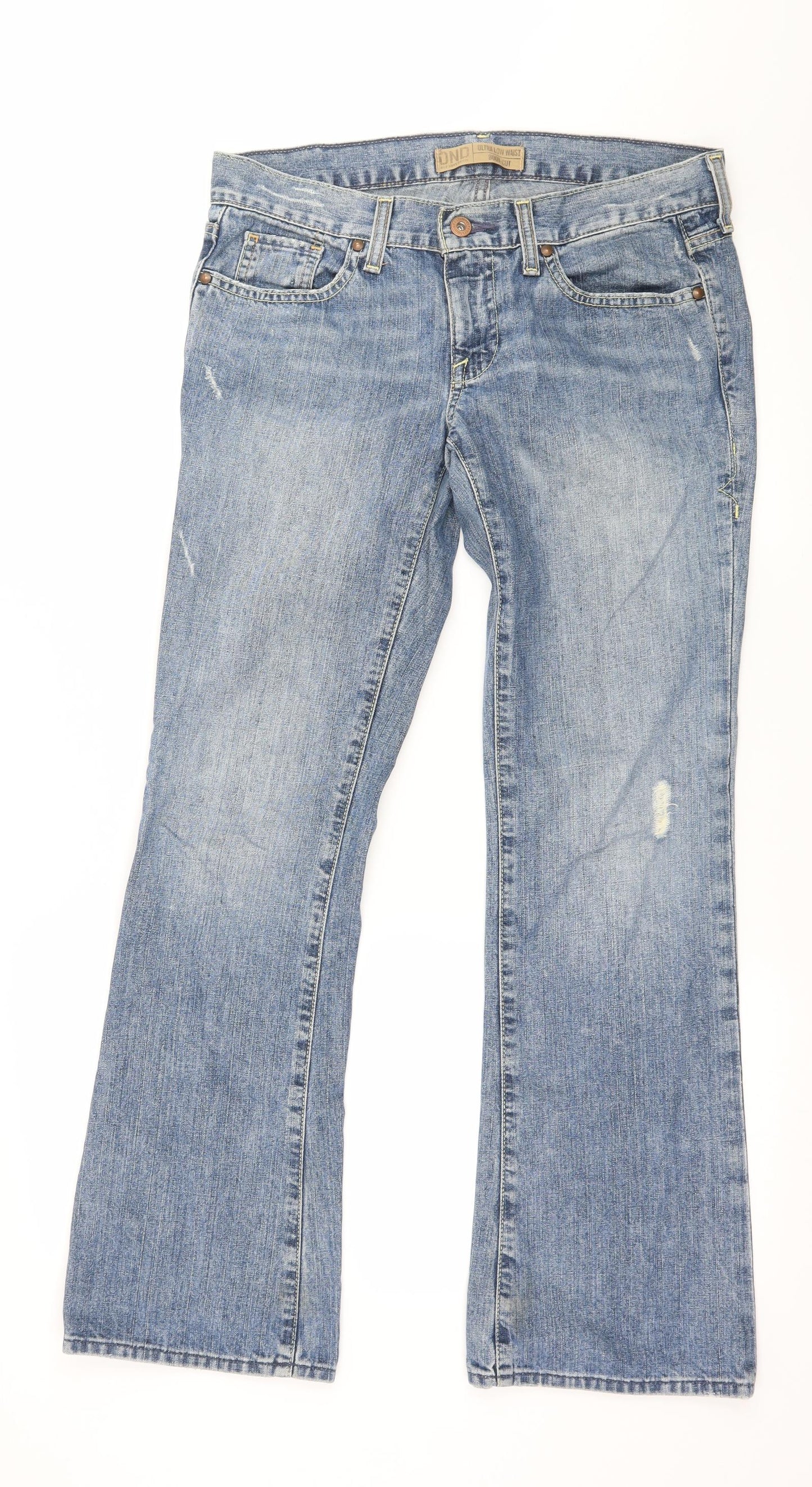 Old Navy Womens Blue  Denim Bootcut Jeans Size 32 in L29 in