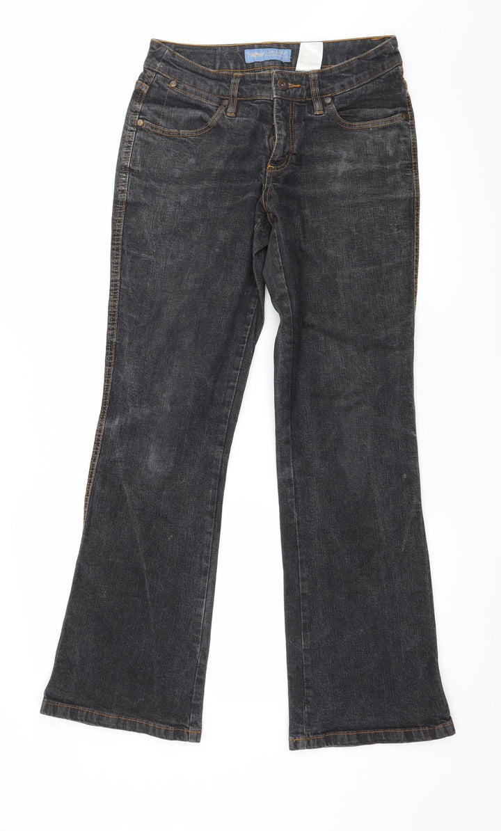 AriZona Womens Grey Denim Skinny Jeans Size 28 in L30 in