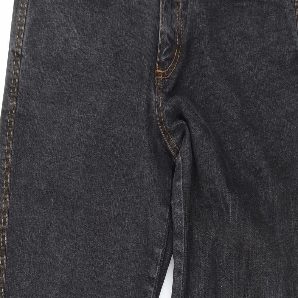 AriZona Womens Grey  Denim Bootcut Jeans Size 10 L29 in