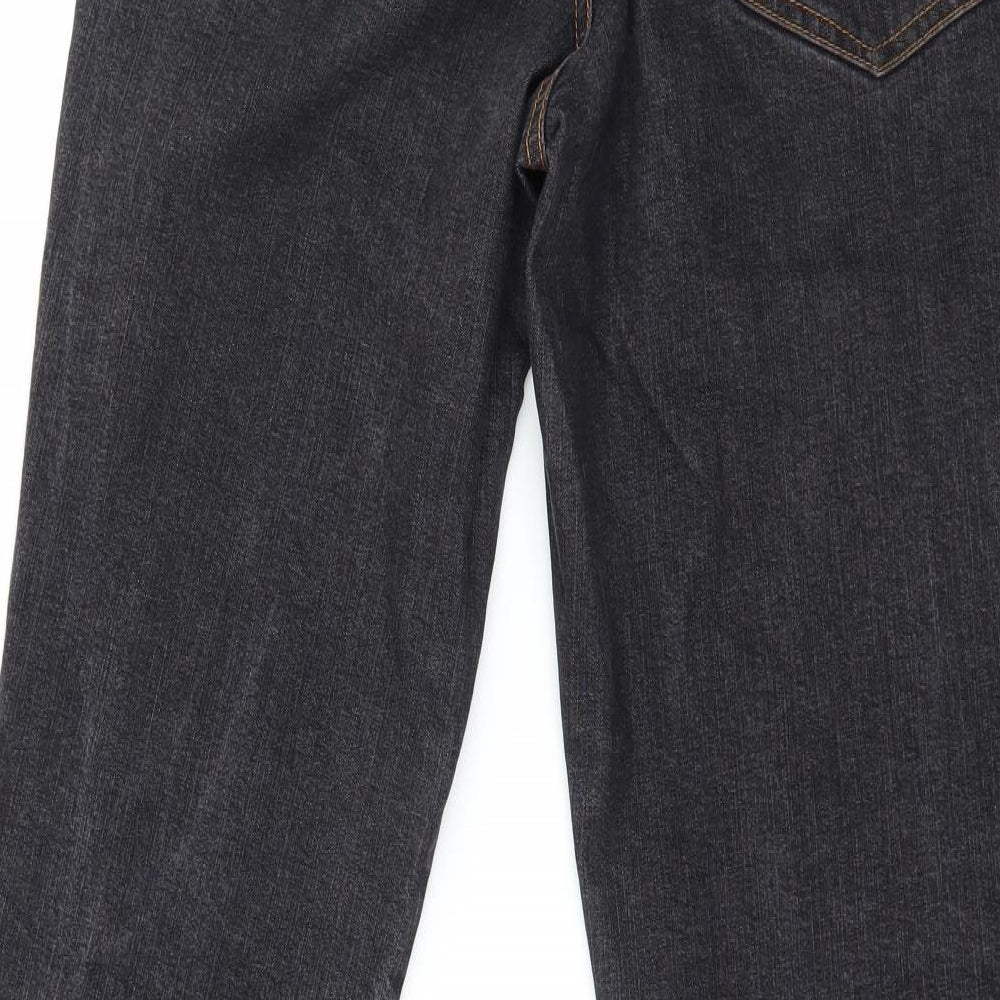 AriZona Womens Grey  Denim Bootcut Jeans Size 10 L29 in