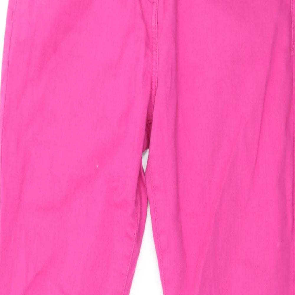Papaya Womens Pink  Denim Straight Jeans Size 12 L31 in