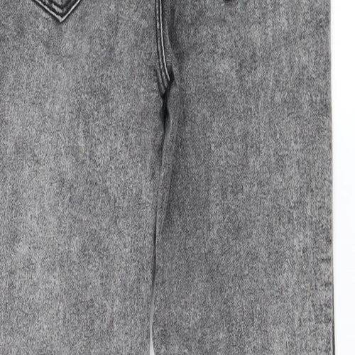 Zara Womens Grey  Denim Skinny Jeans Size 8 L29 in
