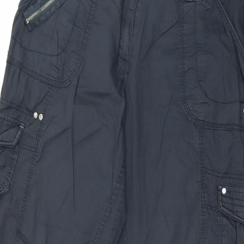 Cherokee Womens Blue   Cargo Trousers Size 16 L31 in