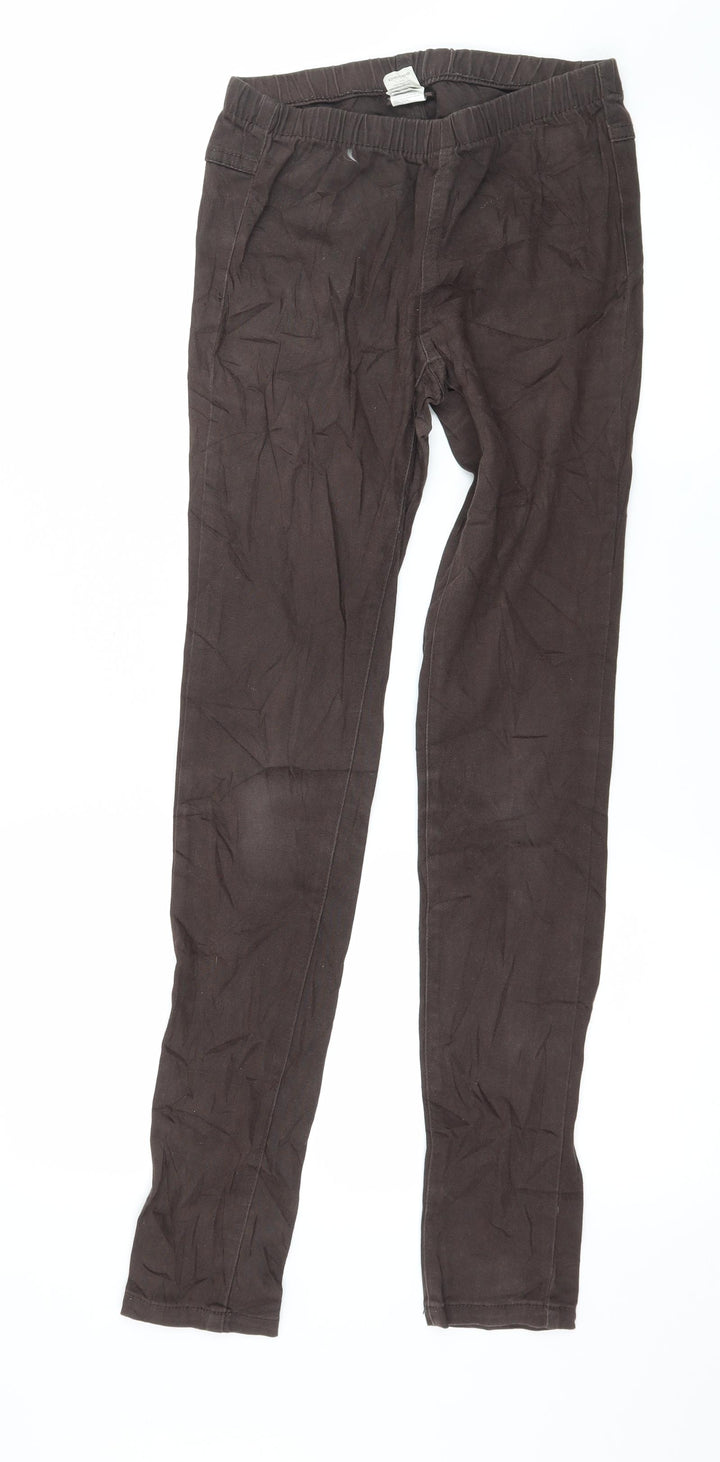 Pieces Womens Brown Denim Jegging Jeans Size S L29 in
