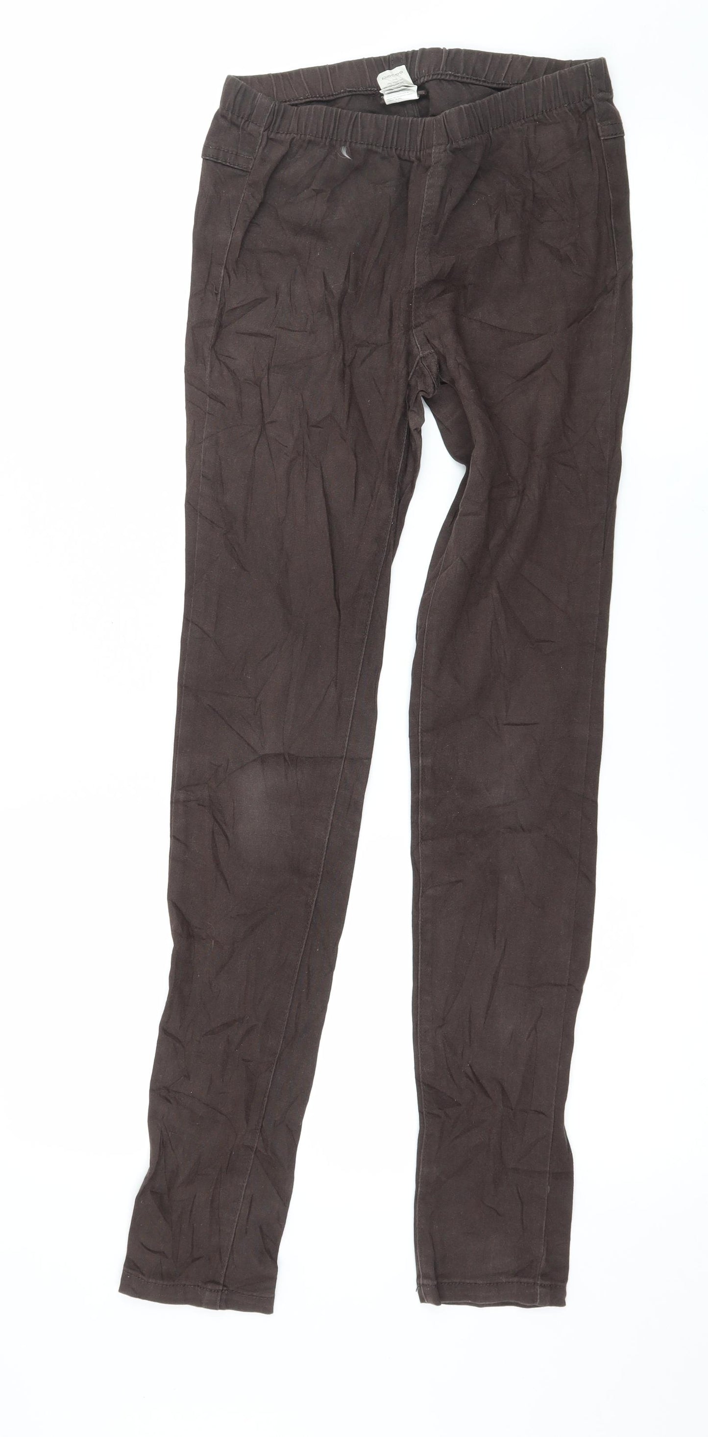 Pieces Womens Brown  Denim Jegging Jeans Size S L29 in