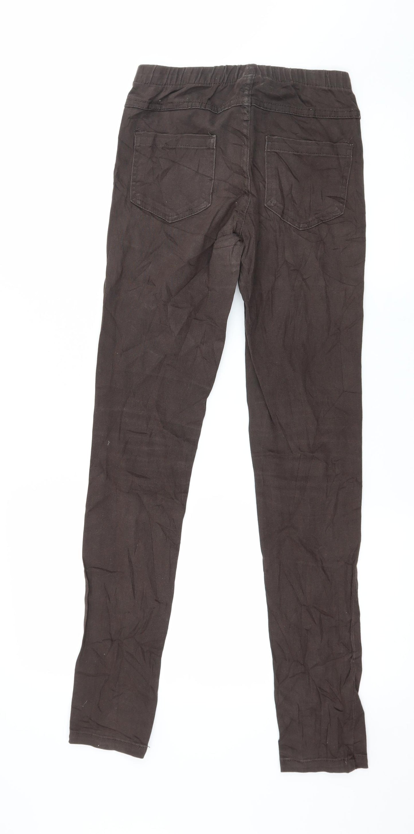 Pieces Womens Brown  Denim Jegging Jeans Size S L29 in