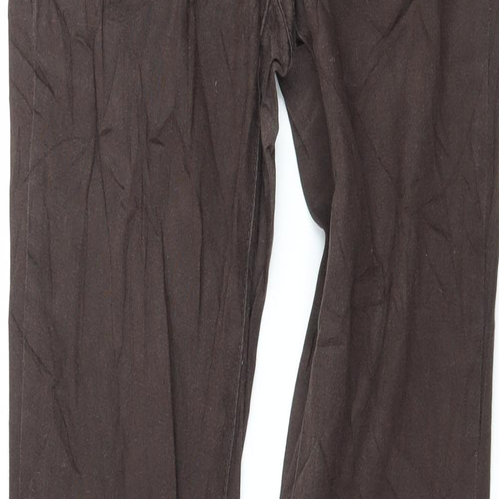 Pieces Womens Brown  Denim Jegging Jeans Size S L29 in