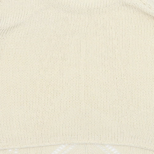 Atmosphere Womens Ivory  Knit Pullover Jumper Size 12
