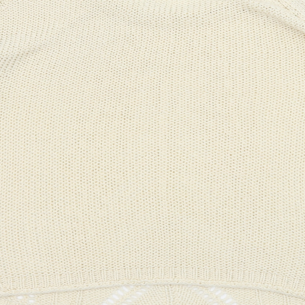 Atmosphere Womens Ivory  Knit Pullover Jumper Size 12