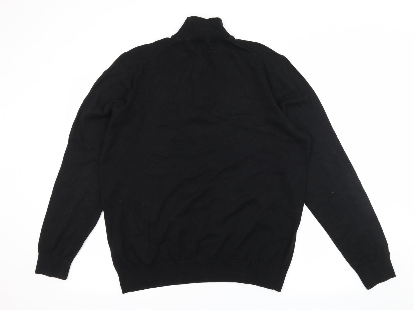 Burton Mens Black  Knit Pullover Jumper Size L