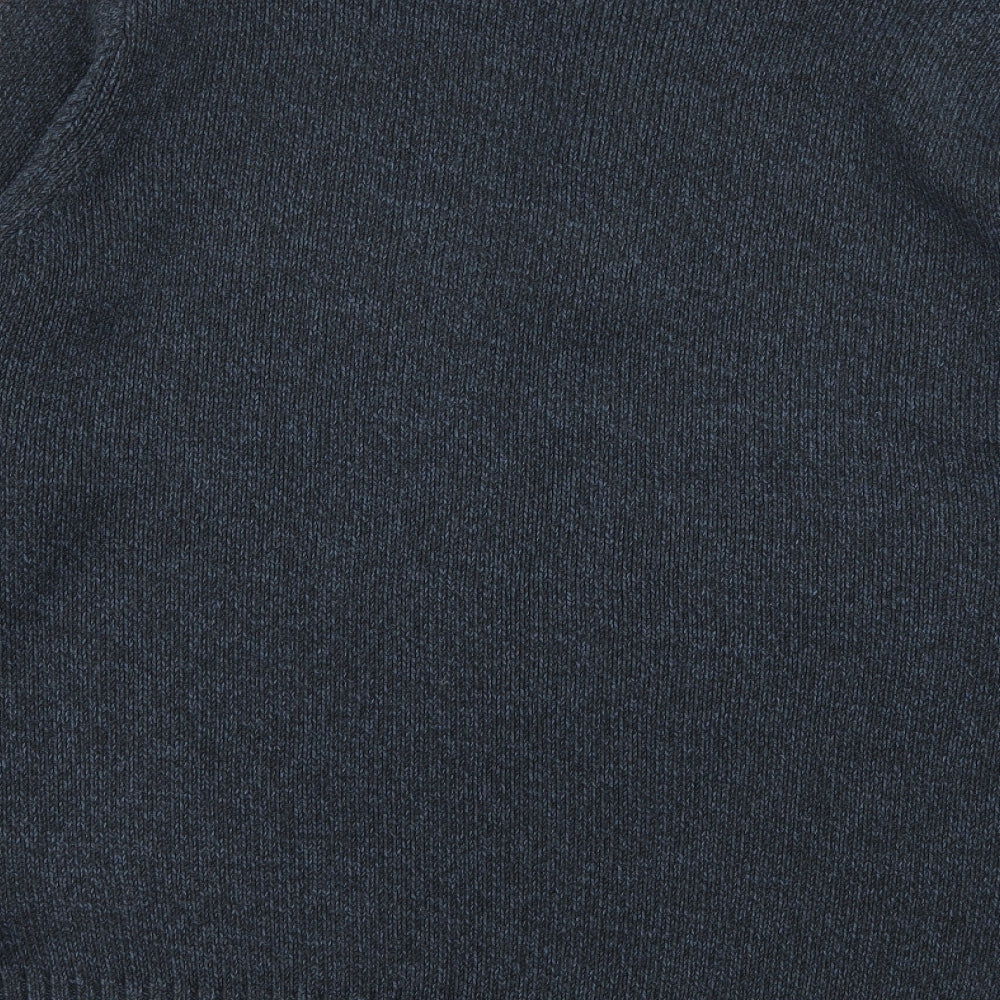 Marks and Spencer Mens Blue  Knit Pullover Jumper Size L