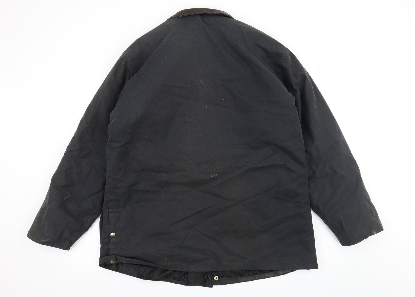 Country Knights Mens Blue   Overcoat Coat Size M