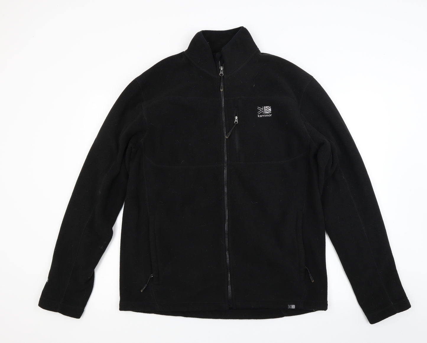 Karrimor Mens Black  Fleece Jacket Coat Size L