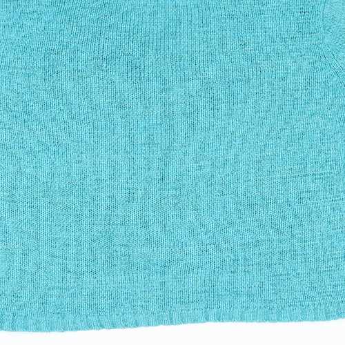 Paramour Womens Green  Knit Pullover Jumper Size L