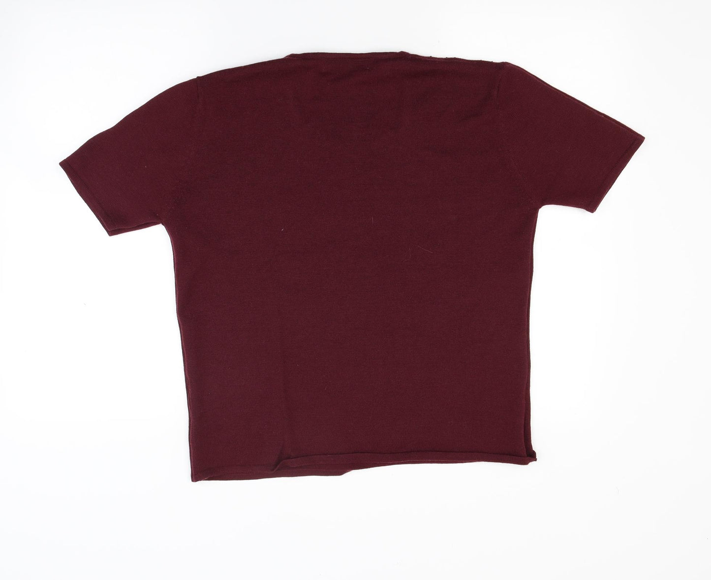 Jacques Vert Womens Red  Knit Pullover Jumper Size M  - Stars