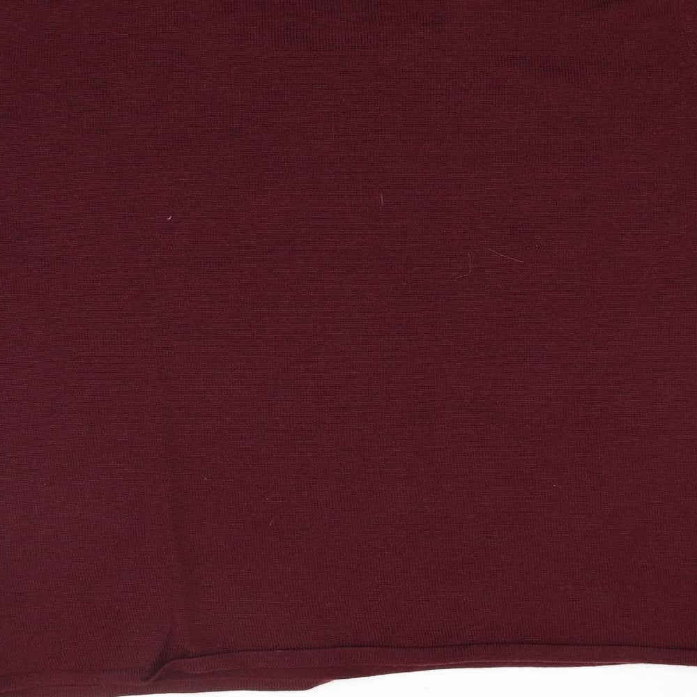 Jacques Vert Womens Red  Knit Pullover Jumper Size M  - Stars