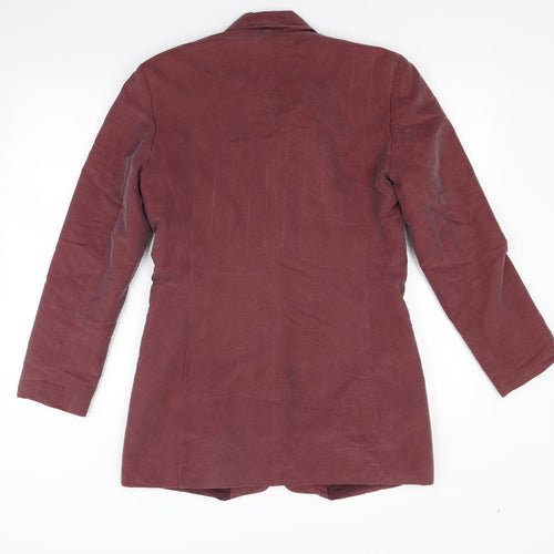 Etam Womens Red   Overcoat Coat Size 12