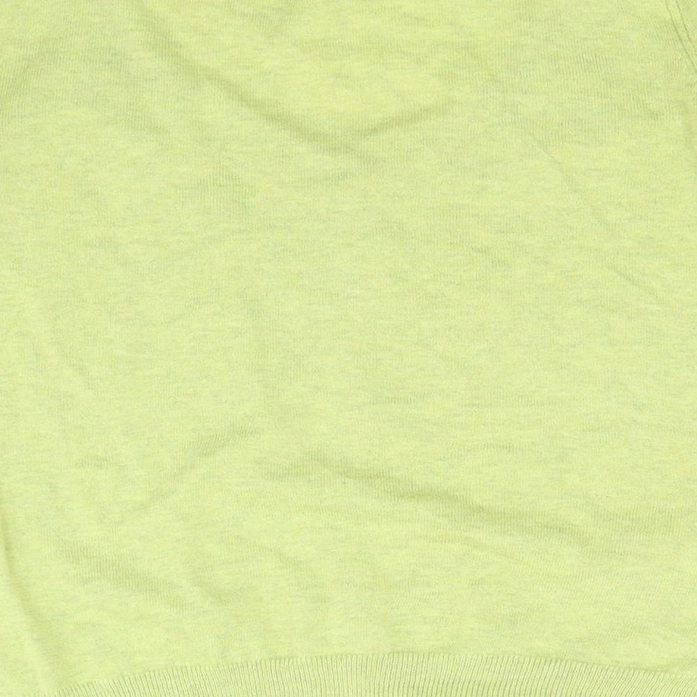 White Stuff Womens Green  Knit Cardigan Jumper Size 8