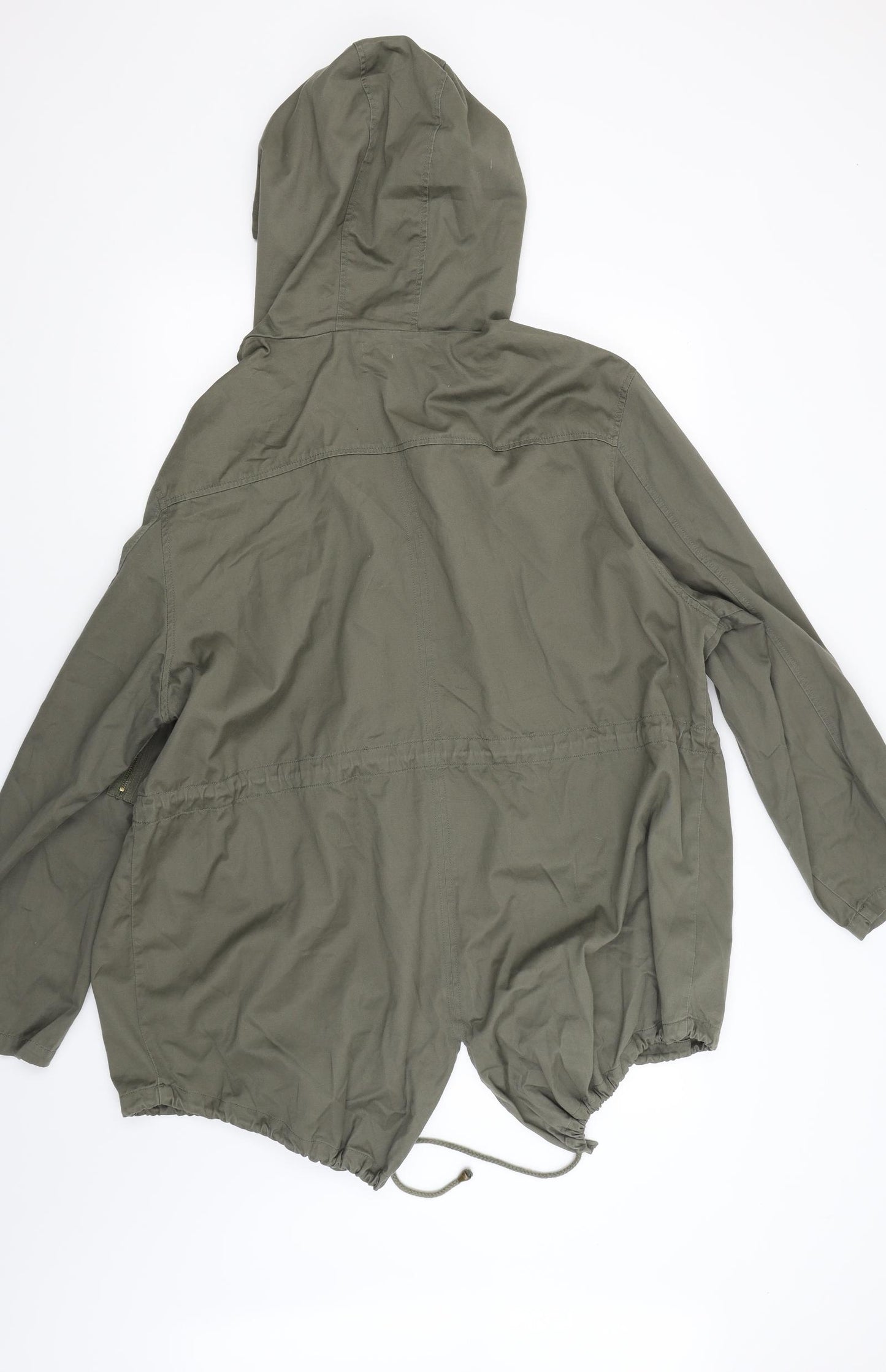 Etam Womens Green   Parka Coat Size 22