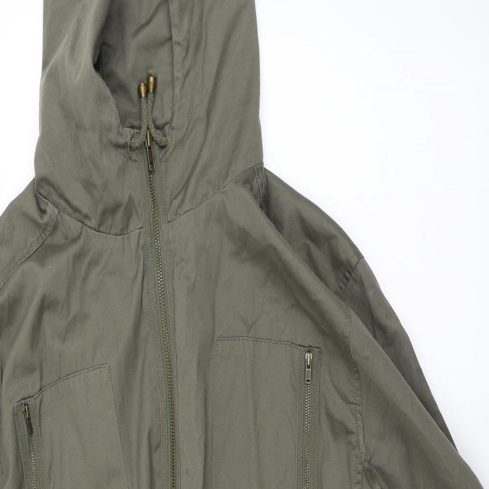 Etam Womens Green   Parka Coat Size 22