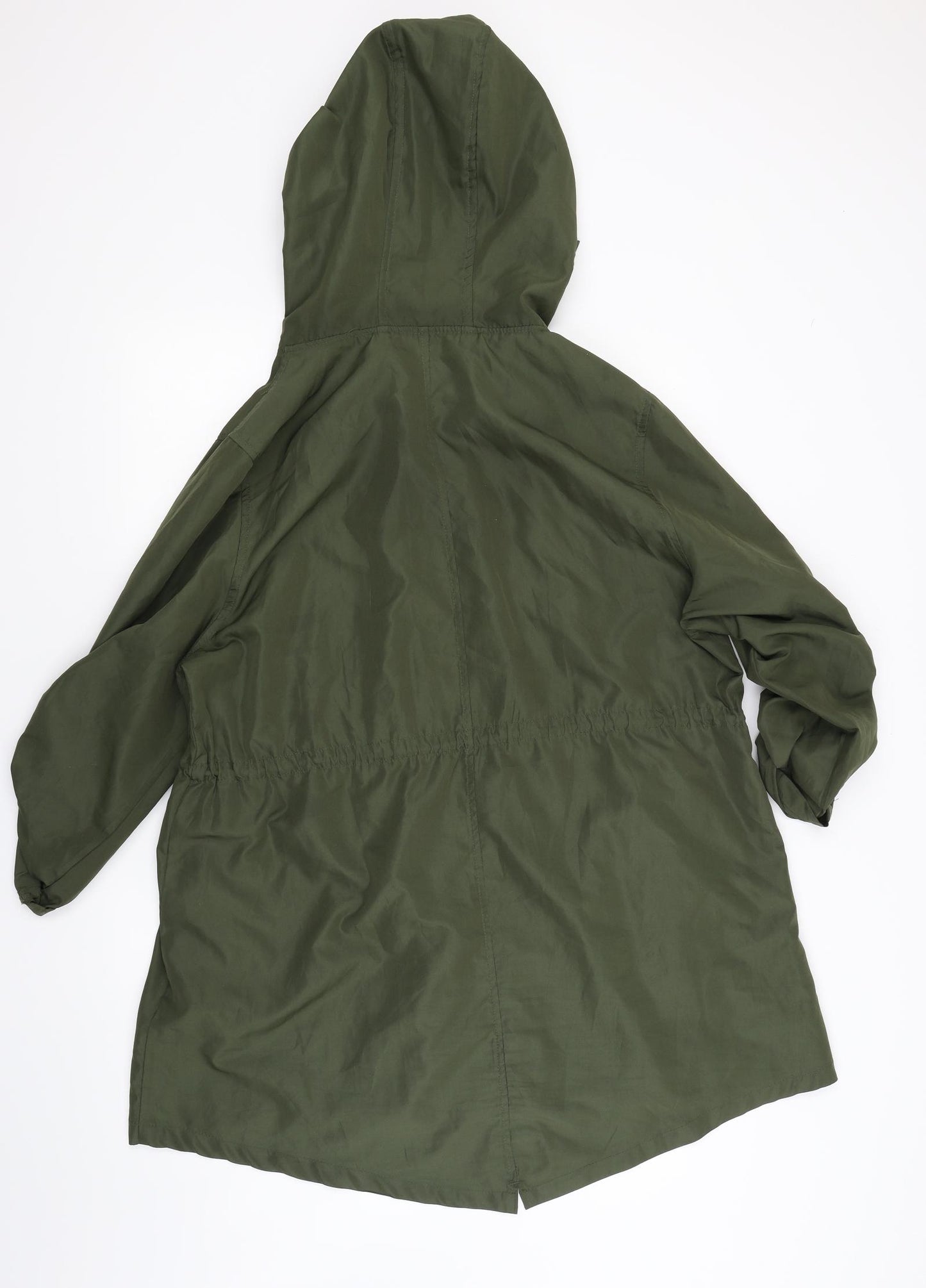 Parka in a Pocket Mens Green   Parka Coat Size L