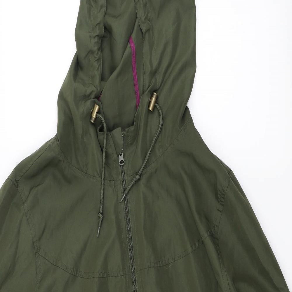 Parka in a Pocket Mens Green   Parka Coat Size L