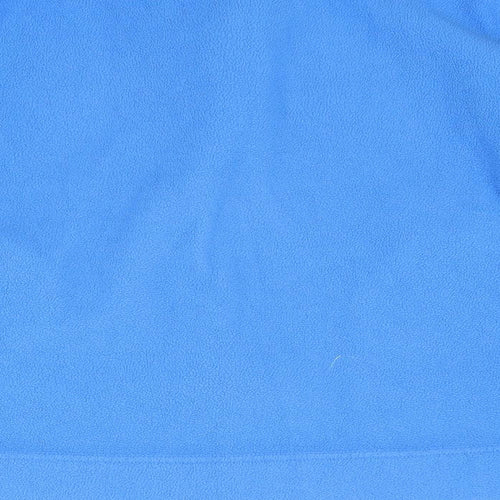 Isle Womens Blue  Fleece Jacket Coat Size M