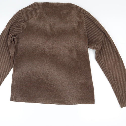 Craghoppers Womens Brown  Knit Pullover Jumper Size 12