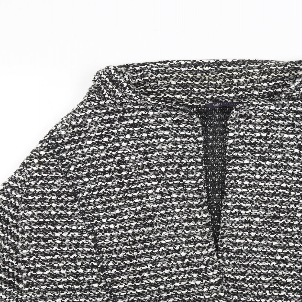 Marks and Spencer Womens Grey   Jacket Blazer Size 14