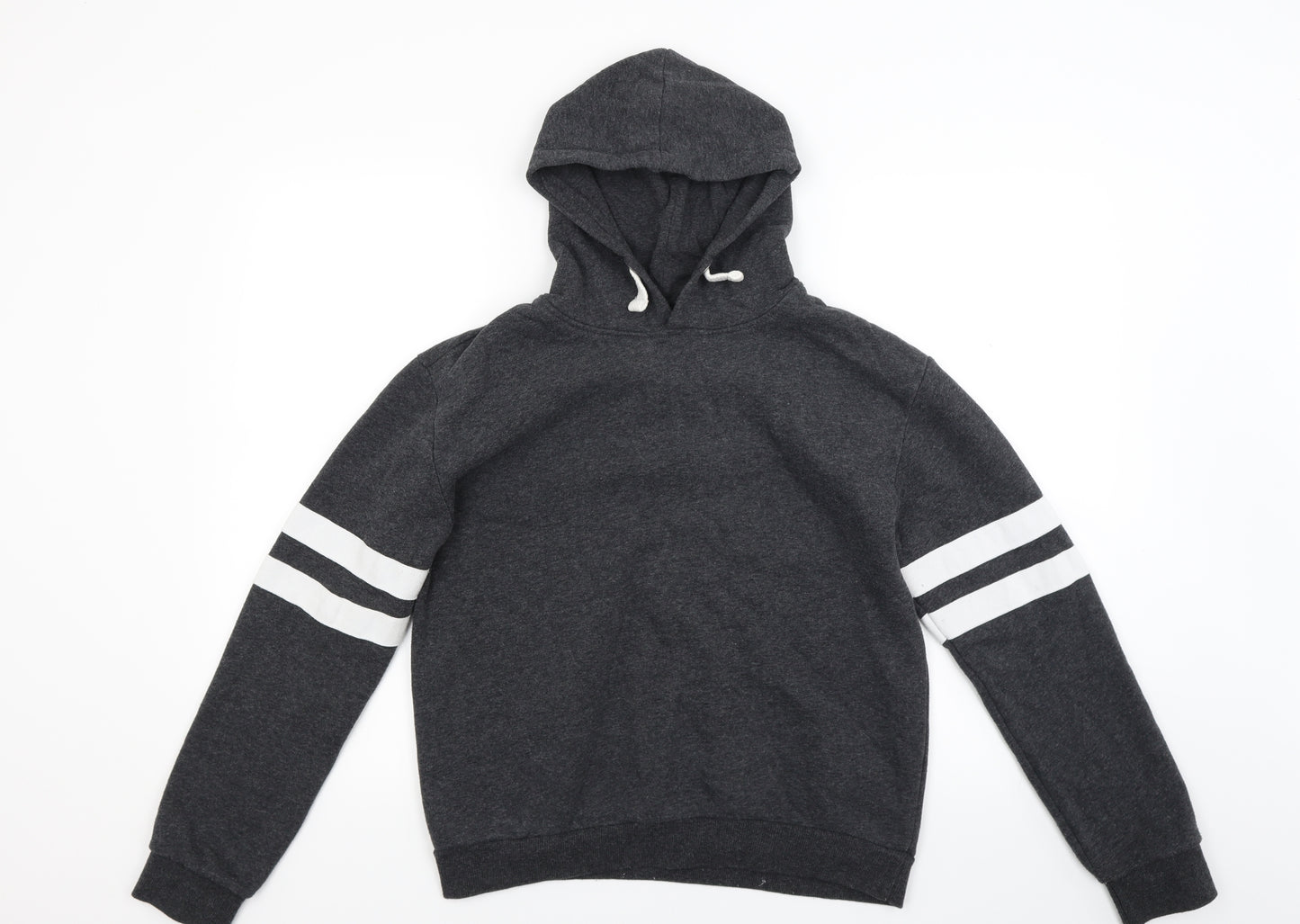 Primark Girls Grey   Pullover Hoodie Size 14 Years