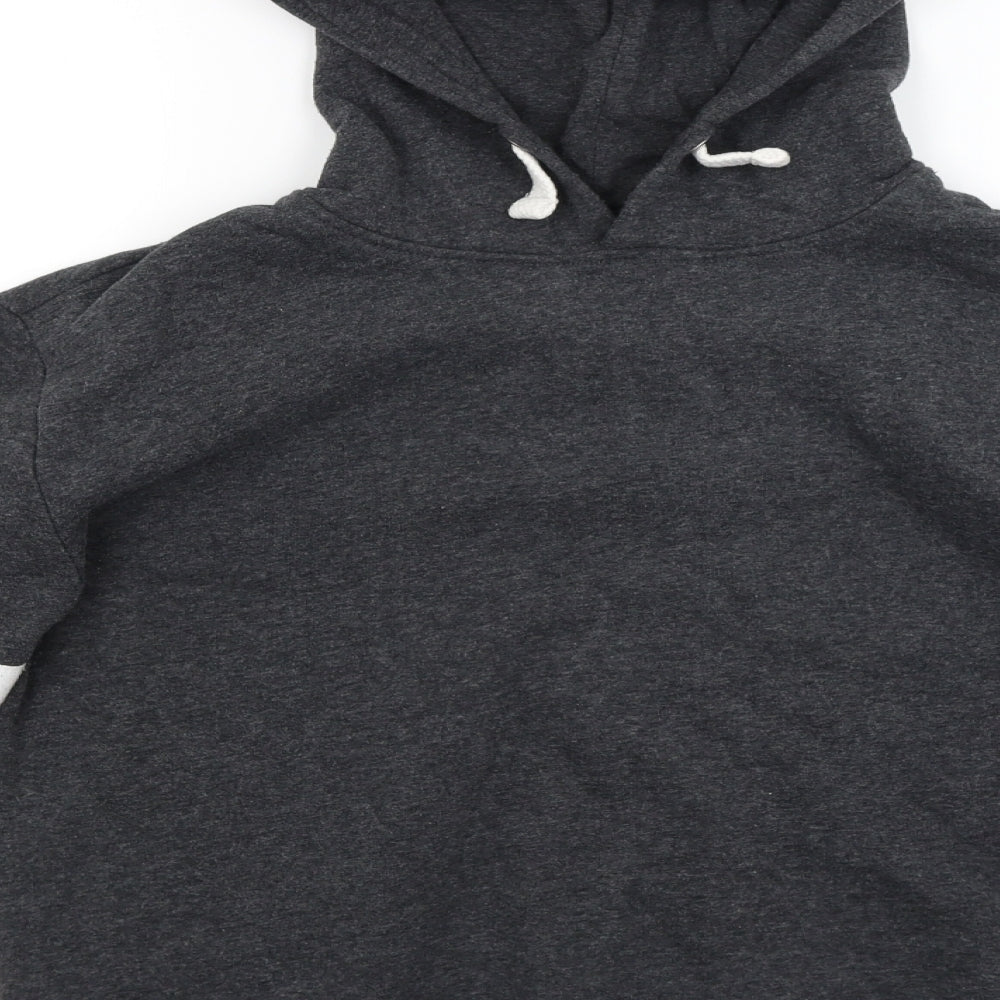 Primark Girls Grey   Pullover Hoodie Size 14 Years