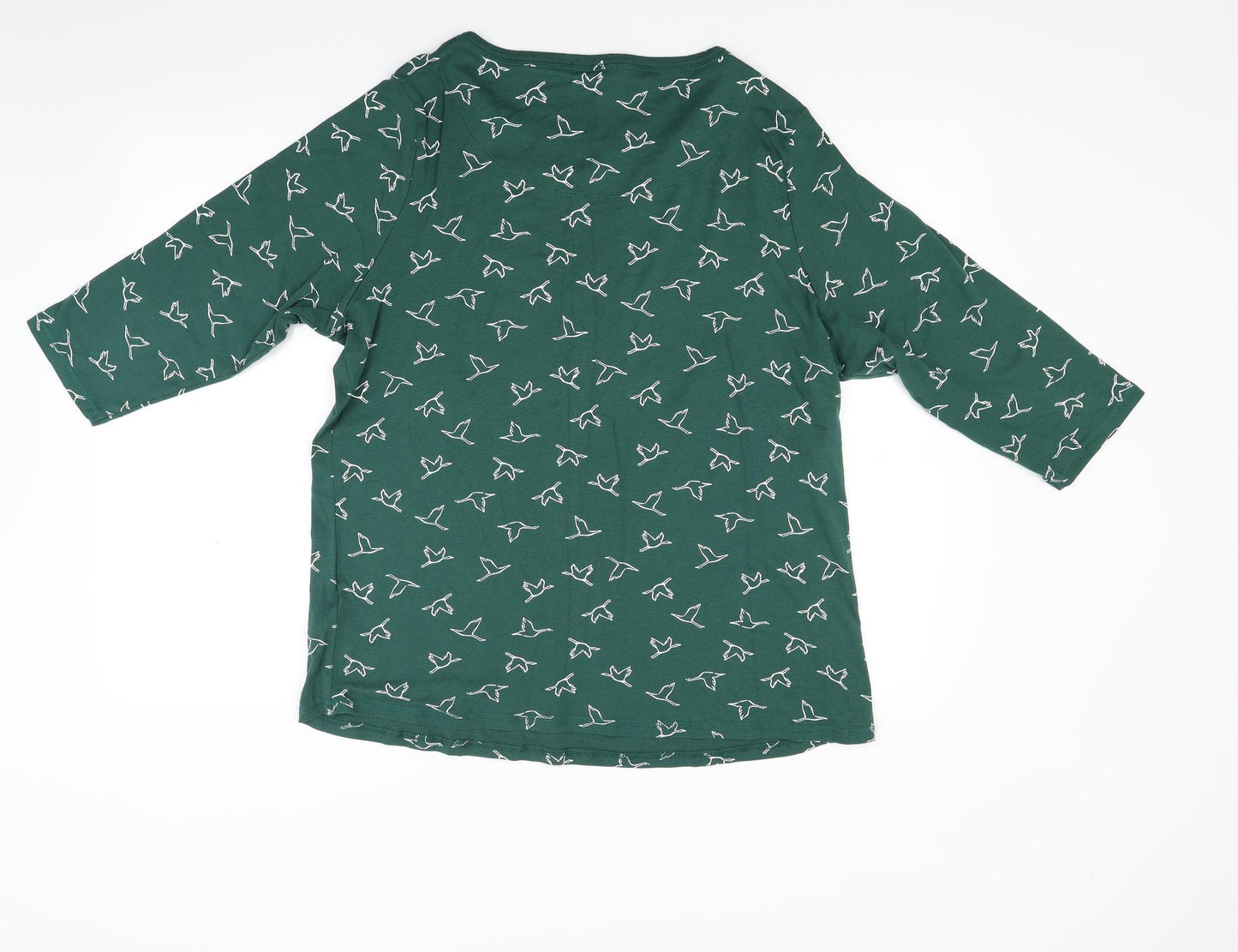 Marks and Spencer Womens Green   Basic T-Shirt Size 22