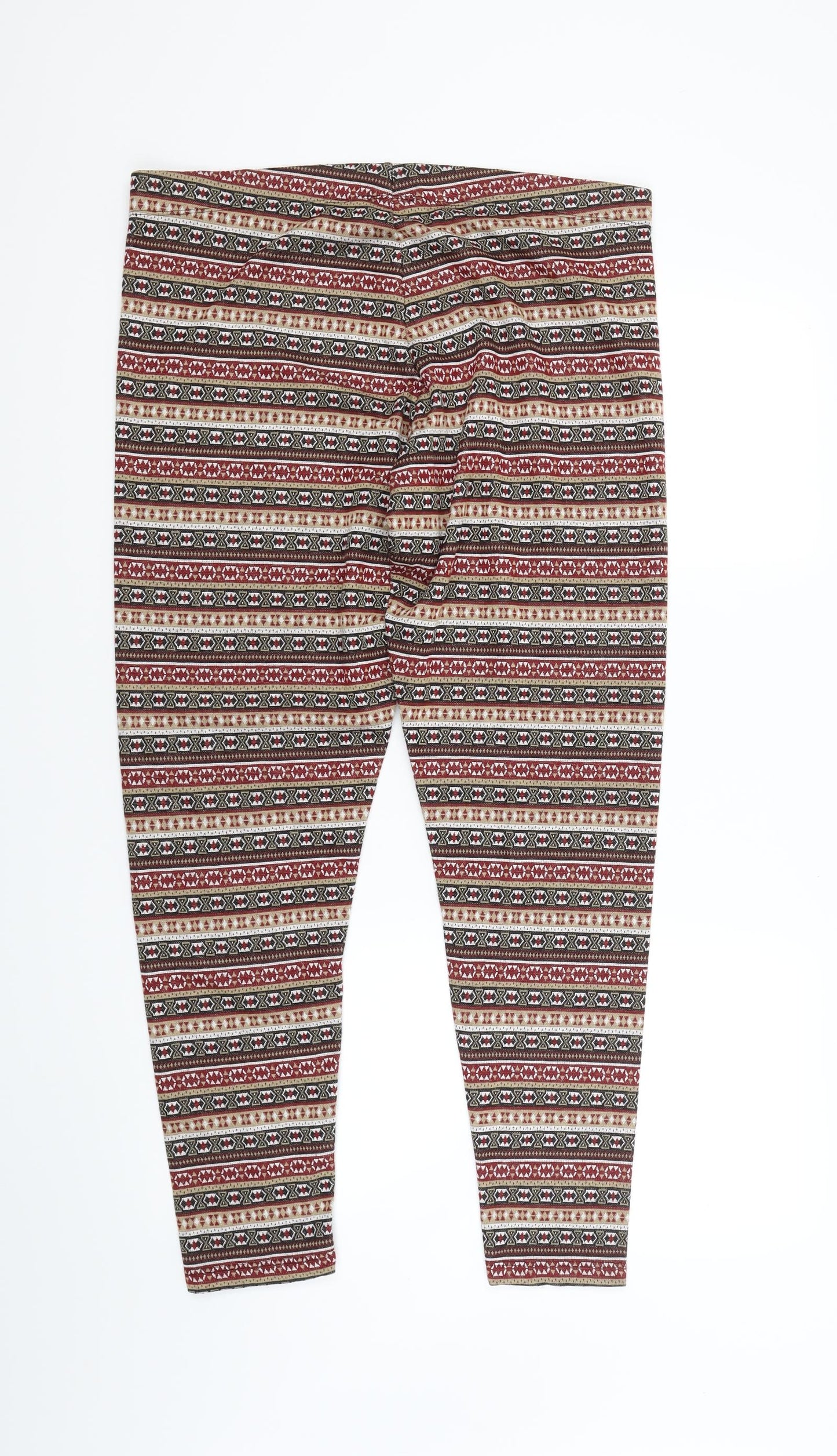 ESMARA Womens Brown   Jogger Trousers Size L L28 in