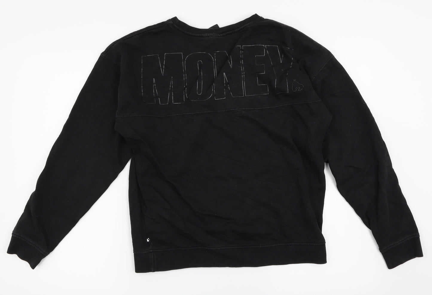 Money Boys Black   Pullover Jumper Size 12-13 Years