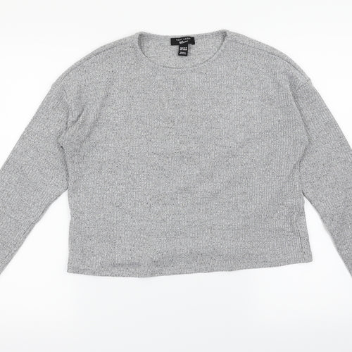 New Look Girls Grey   Pullover Jumper Size 14-15 Years