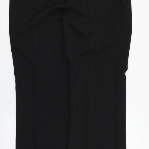 Select Womens Black   Dress Pants Trousers Size 18 L31 in - comes with belt