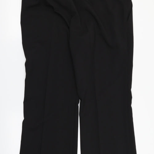 Select Womens Black   Dress Pants Trousers Size 18 L31 in - comes with belt