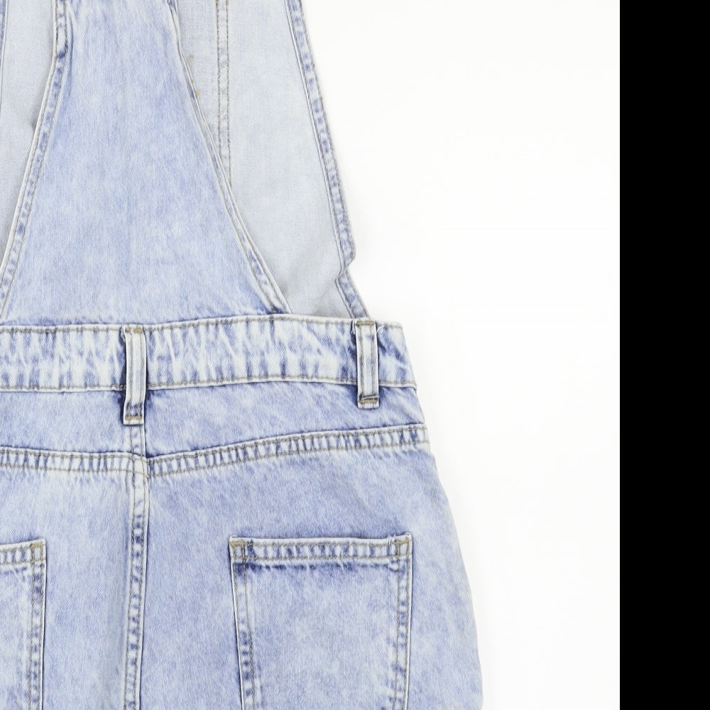Denim. Co Girls Blue  Denim Dungaree One-Piece Size 12-13 Years
