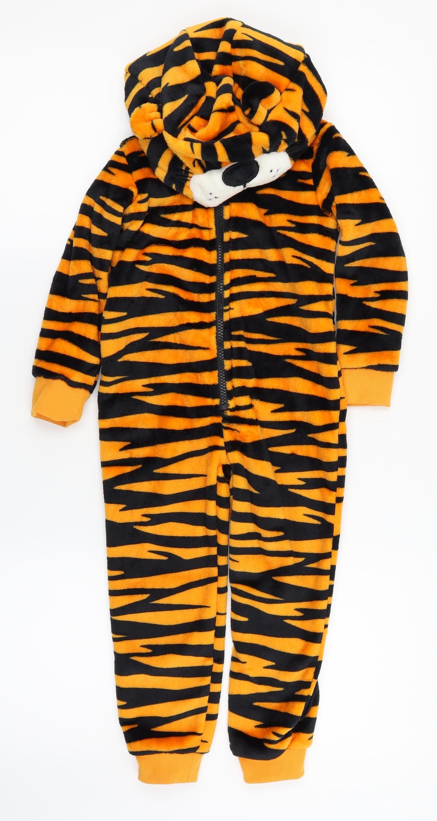 F&F Boys Orange Animal Print   One Piece Size 2-3 Years  - Tiger