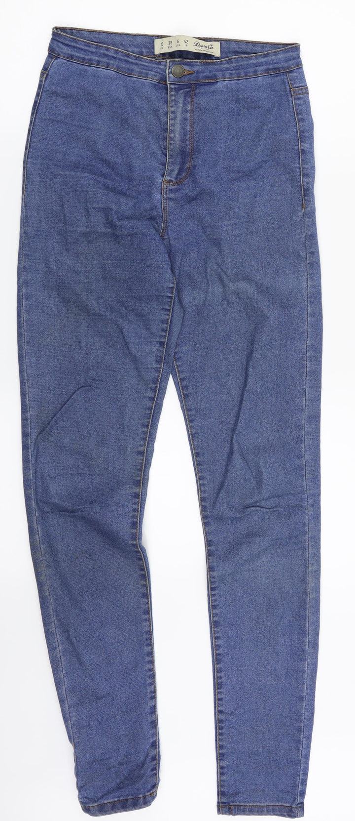 Denim. Co Womens Blue Denim Skinny Jeans Size 10 L30 in