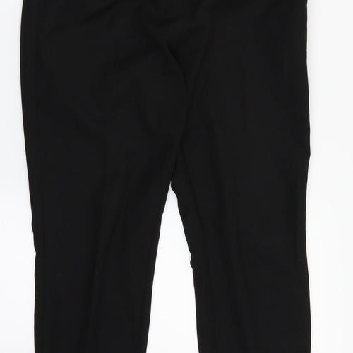 F&F Womens Black   Dress Pants Trousers Size 10 L26 in