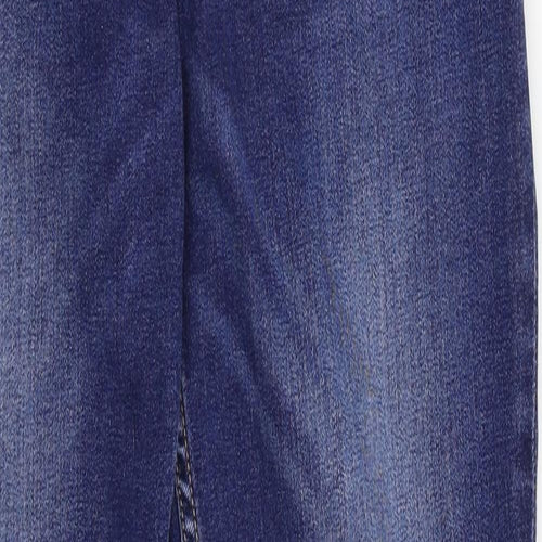 M&S Womens Blue  Denim Skinny Jeans Size 10 L30 in
