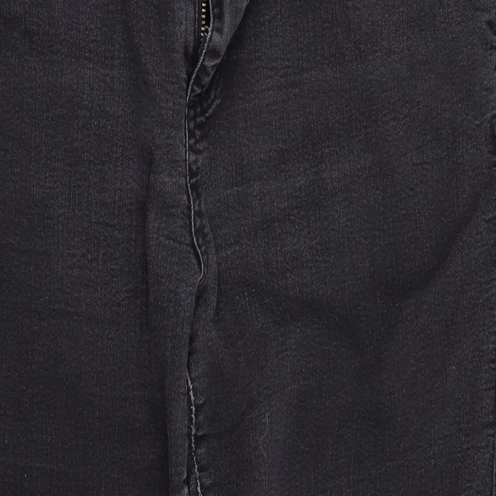 Jasper Conran Womens Black  Denim Skinny Jeans Size 16 L27 in