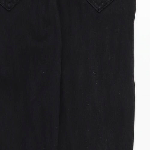 NEXT Womens Black  Denim Skinny Jeans Size 6 L26 in