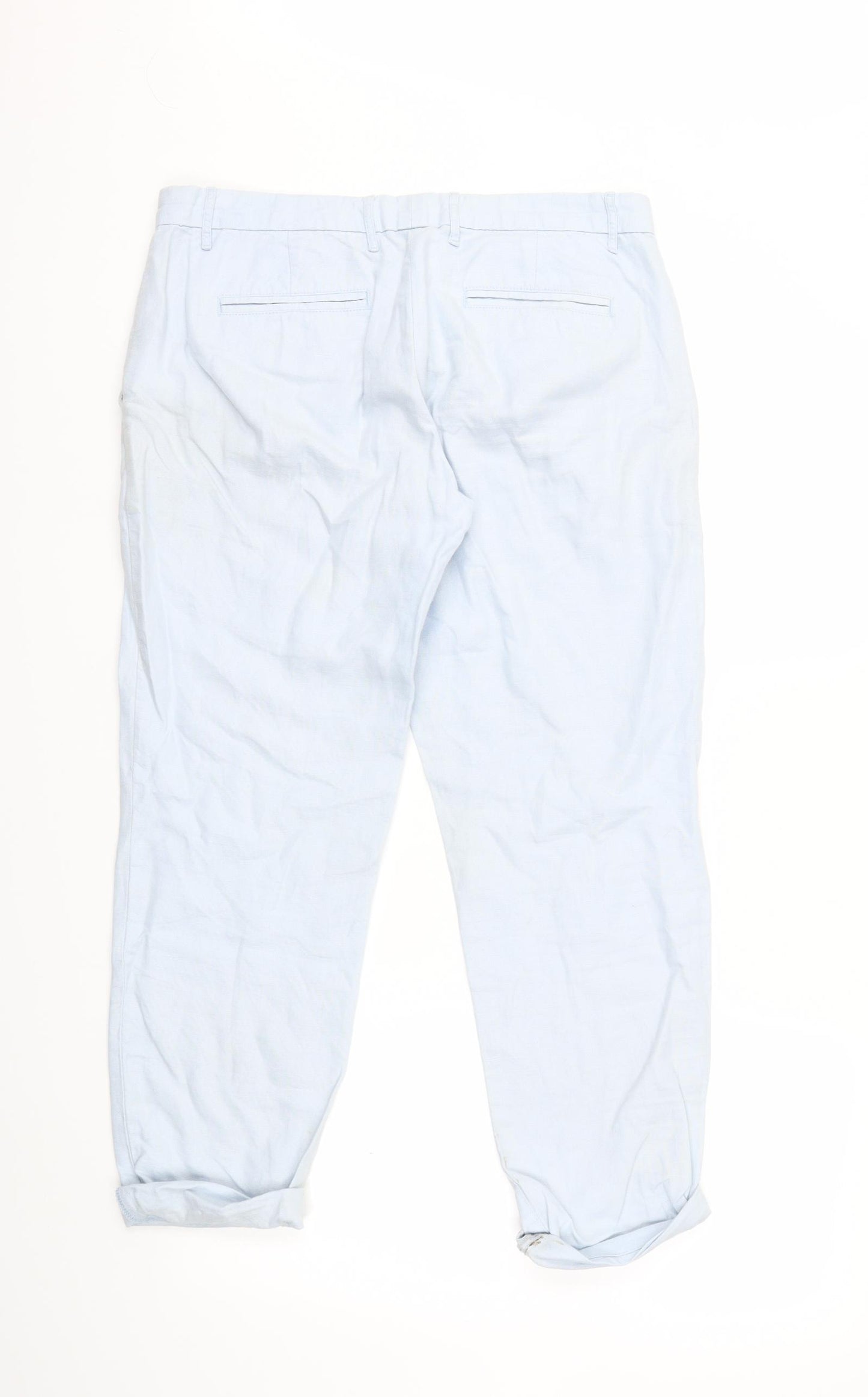 Gap Womens Blue   Chino Trousers Size 8 L25 in