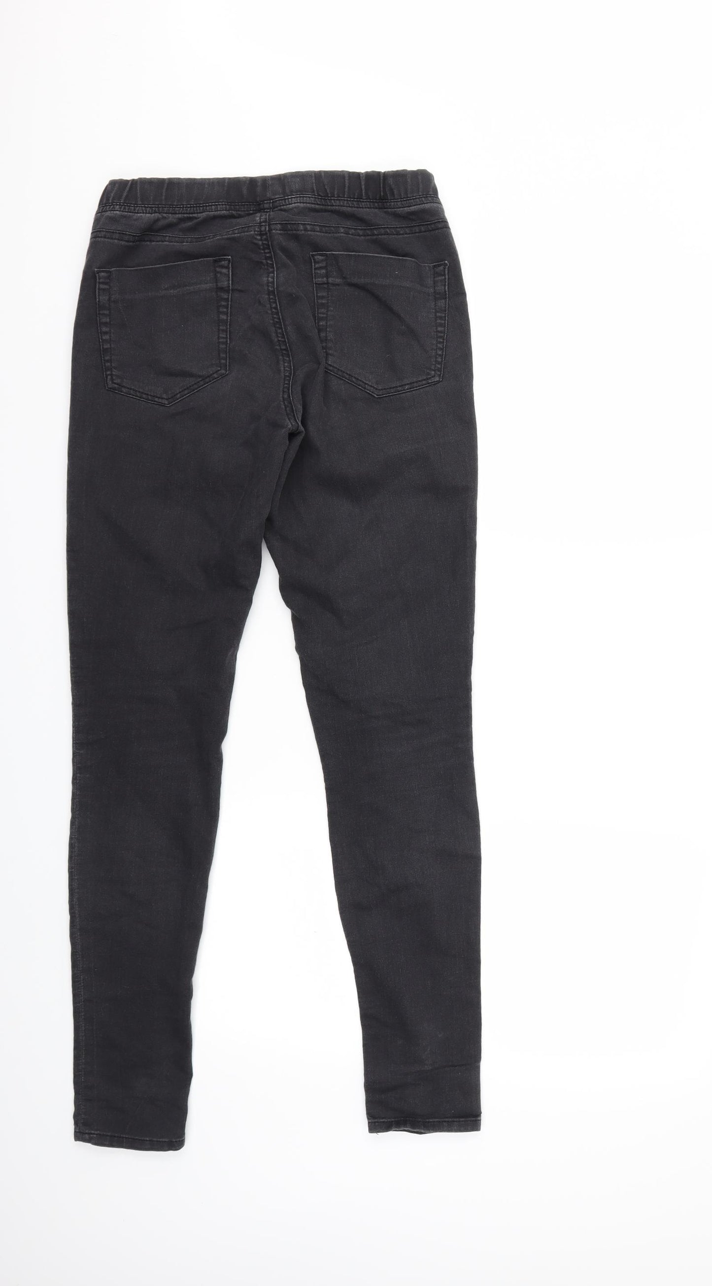 Wear Denim Womens Black  Denim Jegging Jeans Size 12 L30 in