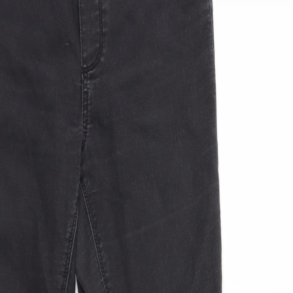 Wear Denim Womens Black  Denim Jegging Jeans Size 12 L30 in